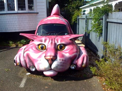 Weird Cars Like The Grass Car Or The Pink Pussy Car Divorce Car