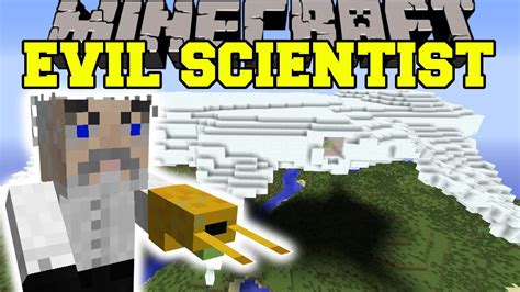 Minecraft Evil Scientist Robots And Their Evil Creator Mod Showcase