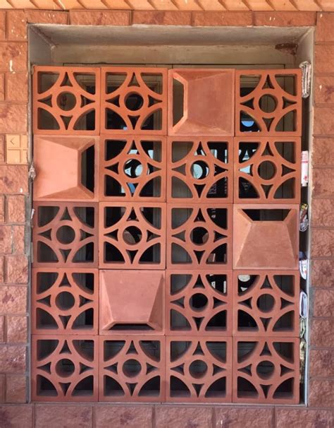 Terracotta Clay Jali Partition Wall Cladding Facade Surya 42 OFF