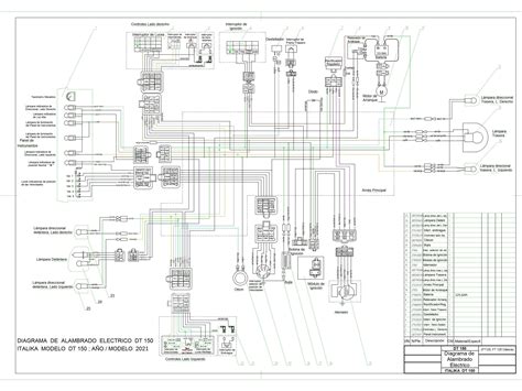 Diagrama Electrico Italika Rc Adi S A El Tablero De La