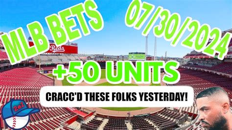 Mlb Picks Today 07 30 2024 Free Mlb Best Bets Straights Player