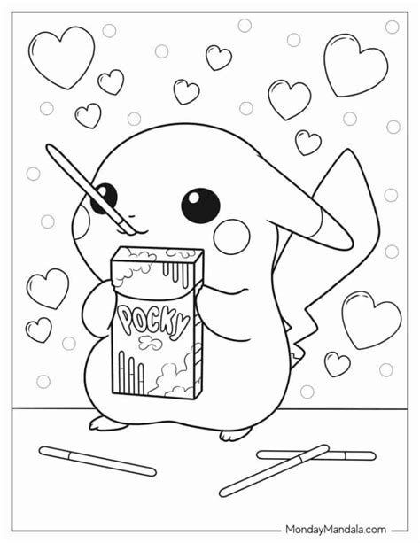 Pikachu Coloring Pages Free Pdf Printables Artofit