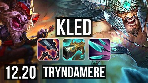 KLED Vs TRYNDA TOP 8 Solo Kills 1 0M Mastery 300 Games EUW