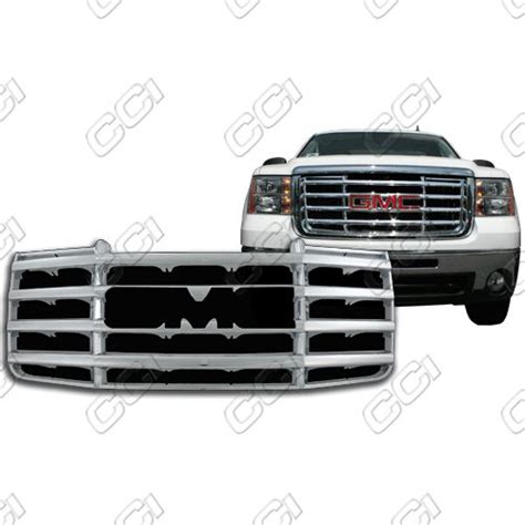 Gmc Sierra Wt Sle Slt Chrome Front Grille Overlay By