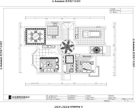 重庆清凉盛景欧式风格260平米设计方案 房子户型图装信通网