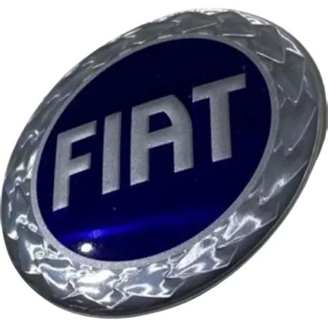 Jogo Emblema Logo Adesivo Roda Fiat Mm Frete Gr Tis