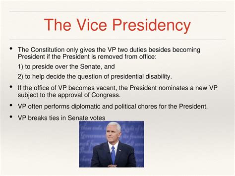 Chapter 13 The Presidency Ppt Download