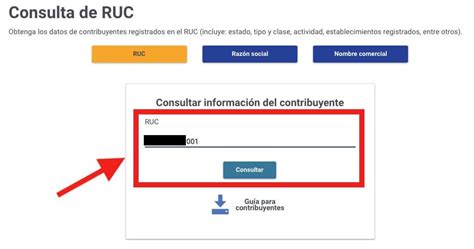 Consulta De Ruc Sri En L Nea Actualizado