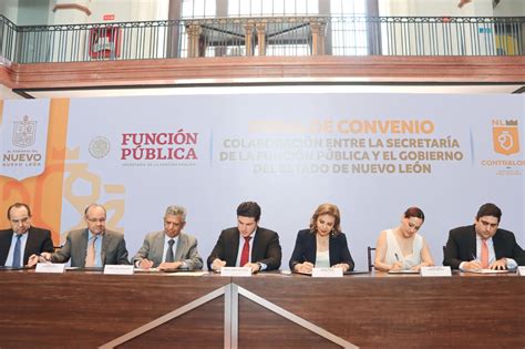 Gobierno De Nuevo Le N Y Sfp Firman Convenio Para Fortalecer El Control