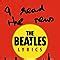 The Beatles Lyrics The Unseen Story Behind Their Music Davies