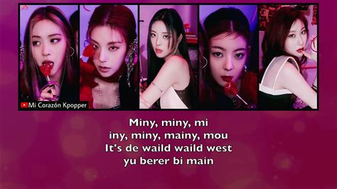 Itzy Wild Wild West Letra Facil Facil Pronunciacion Youtube