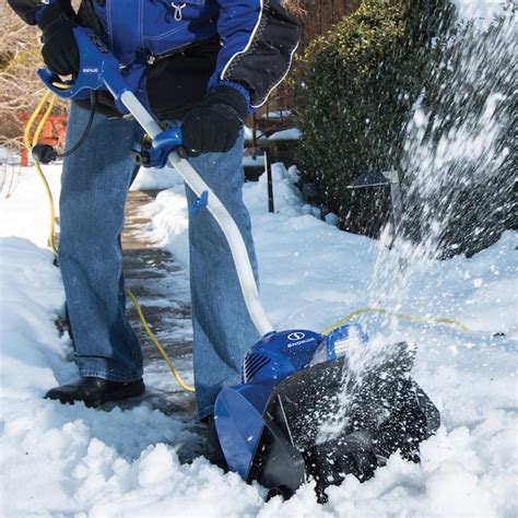 Snow Joe 11-in Single-stage Push with Auger Assistance Electric Snow ...