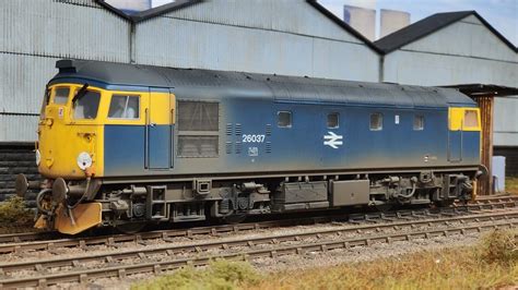 Heljan O Gauge Class 26 26037 Br Blue Factory Weathered Ebay