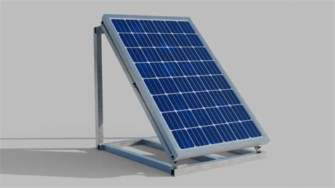 Solar Panel 3d Model Turbosquid 2175128