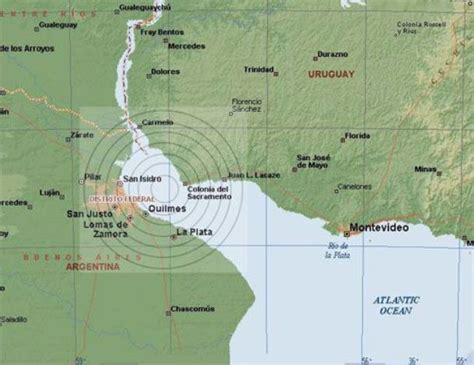 Confirman Sismo En Uruguay Aunque A N Se Desconoce Su Magnitud