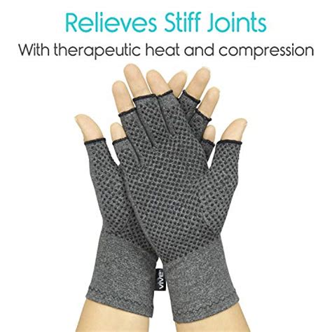 Vive Arthritis Gloves With Grips Men And Women Textured Fingerless