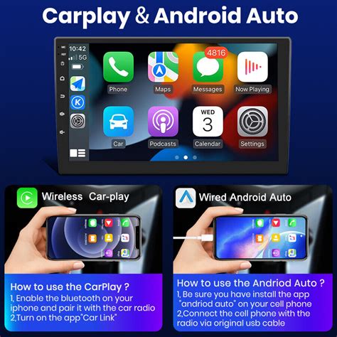 10 Carplay Car Radio 2 32G Android 12 For Honda CIVIC 2006 2011 GPS