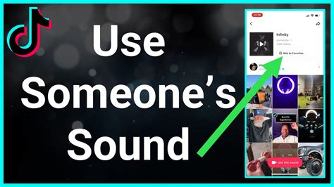 How To Use Someone Elses Sound On Tiktok Youtube