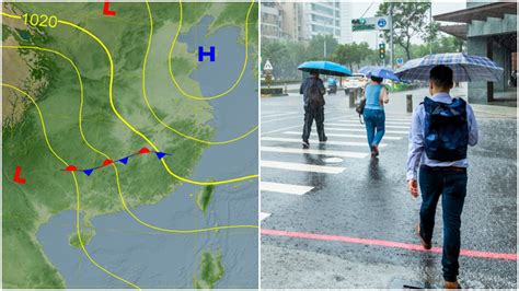 全台雨彈狂炸！2波冷氣團來襲「急凍10度」，這週氣溫3段變化一次看 食尚玩家