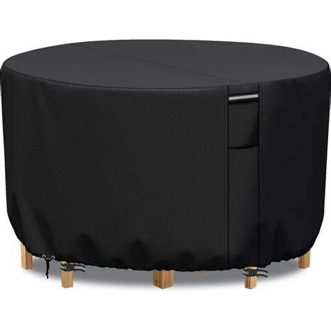 "STARTWO Heavy-Duty Outdoor Patio Round Table Cover, 75""Dia ...