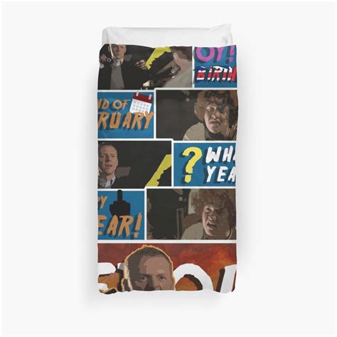 Hot Fuzz Birthday Quizz Duvet Covers By RocketBrother Redbubble