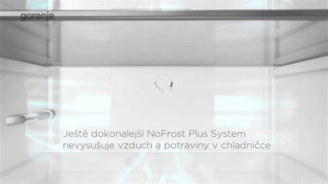 Chladničky Gorenje NoFrost Plus nevysušuje vzduch YouTube