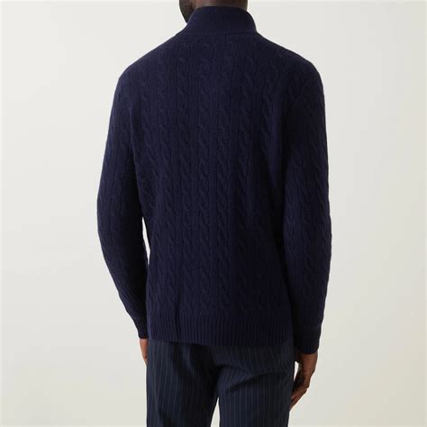 Polo Ralph Lauren Cable Knit Half Zip Sweater