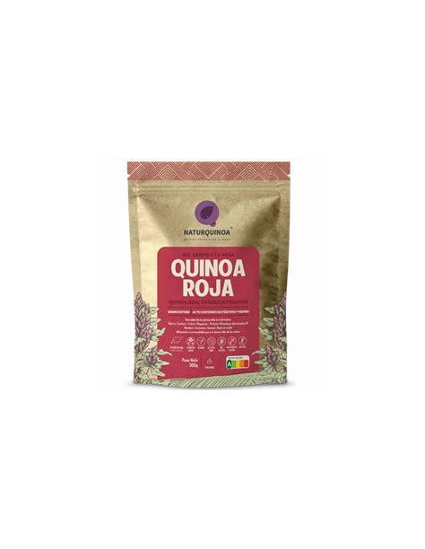 Quinoa Real Roja En Grano Eco Naturquinoa Gramos