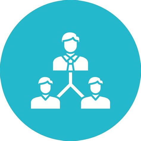 Premium Vector Management Icon