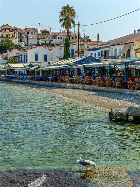 The Harbour Front Kokkari Town Samos Panasonic Lumix Flickr