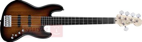 Fender Squier Deluxe Jazz Bass V Active Eb 3sb E Bass