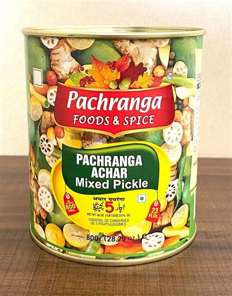 Mix Veg Spices Achar Pachranga Mixed Pickle Packaging Size G