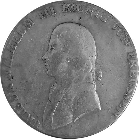 Brandenburg Preußen 1 Taler 1802 A König Friedrich Wilhelm III 179