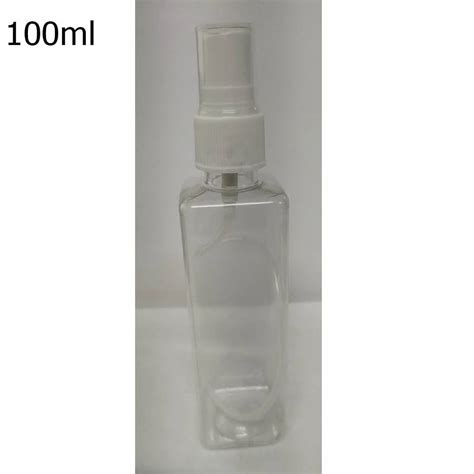 Ml White Square Pet Spray Bottle At Rs Piece Refillable Fine