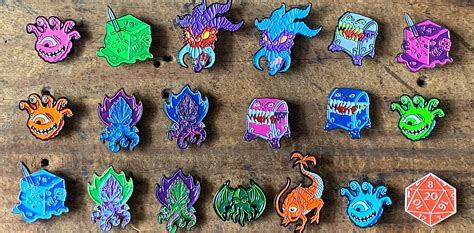 Rpg Pins Creature Curation Llc