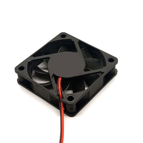 12v 2pin 6cm 60mm X 60mm X 15mm 6015 Fan For Pc Cpu System Cooling Cool