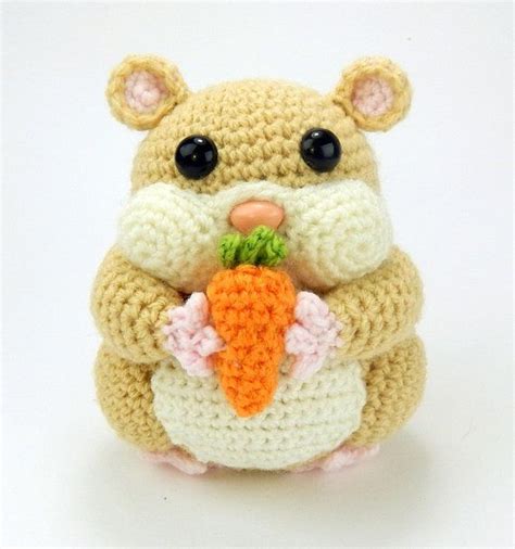 Hamish The Hamster Amigurumi Crochet Pattern By Moji Moji Design