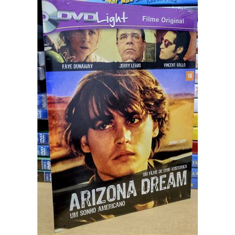 DVD Arizona Dream Um Sonho Americano Johnny Depp Shopee Brasil