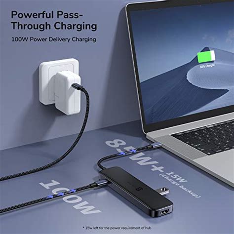 Syncwire Usb C Hub In Usb C Adapter With K Hdmi W Power