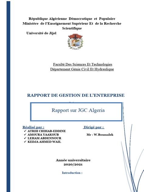 JGC Algeria | PDF | Business | Gaz naturel liquéfié