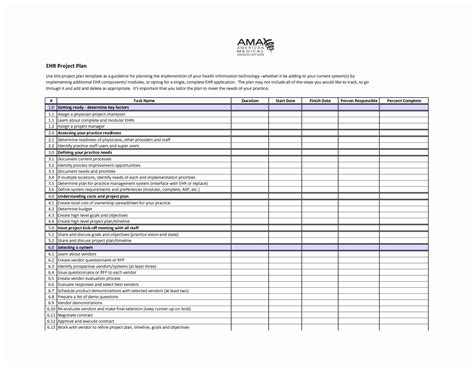 Project Management Templates Pmbok Example Of Spreadshee Project