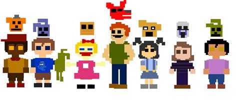 8 Bit Mci Kids Rfivenightsatfreddys