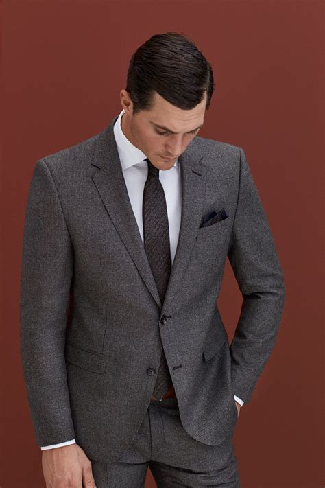 Bugatti Autumn Winter 2016 I Dress In Style With This Grey Wool Suit