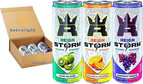 Amazon REIGN Storm Peach Nectarine Fitness Wellness Energy