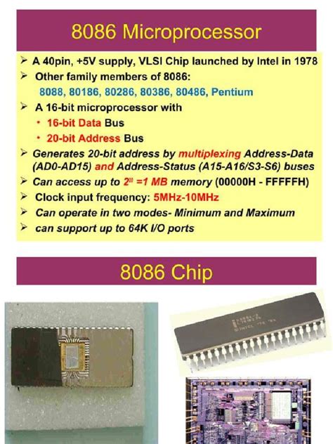 8086 Microprocessor Pdf