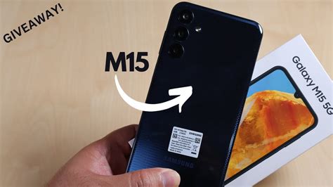 Samsung Galaxy M15 Unboxing And First Look 🔥 Giveaway Amoled Display 📱