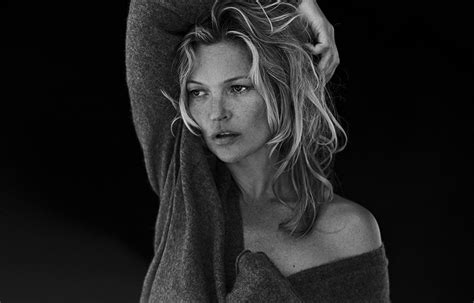 Kate Moss w kampanii Naked Cashmere jesień zima 2016 2017 ELLE pl