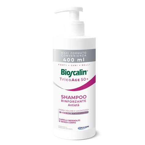 Bioscalin Tricoage Shampoo Rinforzante Antietà 400ml Farmaci e