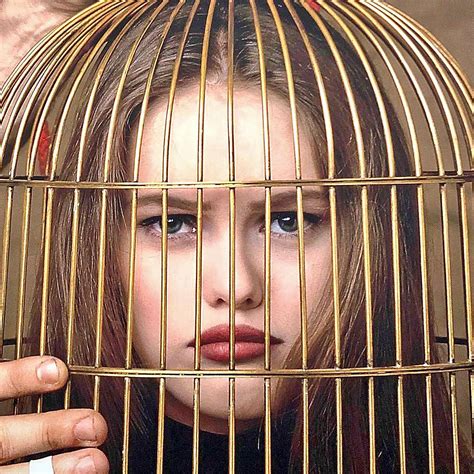 Vanessa In A Bird Cage October 1991 Photo Jean Paul Goude Fabrizio Vanessa Paradis Vanessa