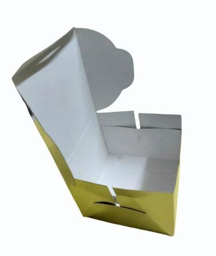 Plain Silver Kraft Paper Cake Box At Rs 10 Piece Paper Cake Box In